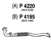 FENNO P4195 Exhaust Pipe